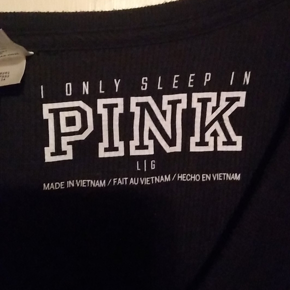 πSOLDπ VS Pink htf skeleton onesie sz L - Picture 9 of 9